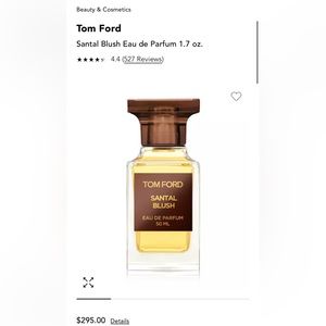 TOM FORD SANTAL BLUSH PERFUME. 50 ML. BRAND NEW IN BOX